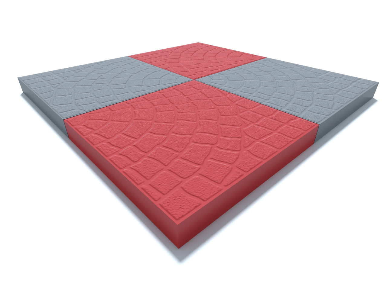 Тротуарная плитка Паутина 40×40×5 см (вибролитая)