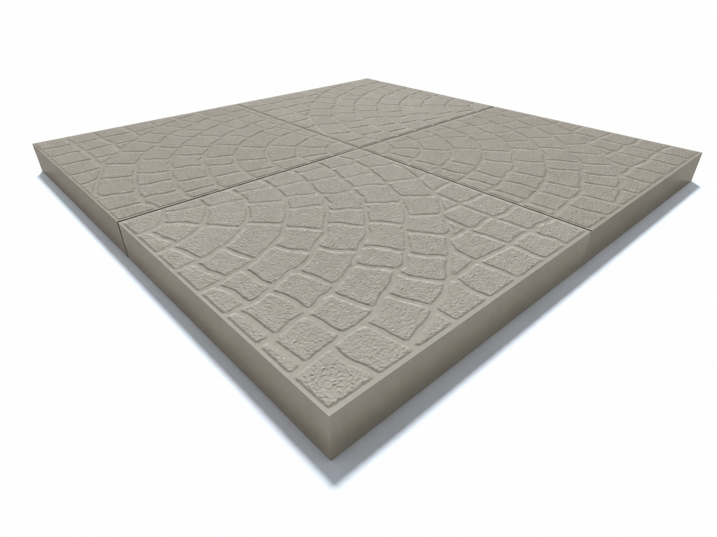 Тротуарная плитка Паутина 40×40×5 см (вибролитая)