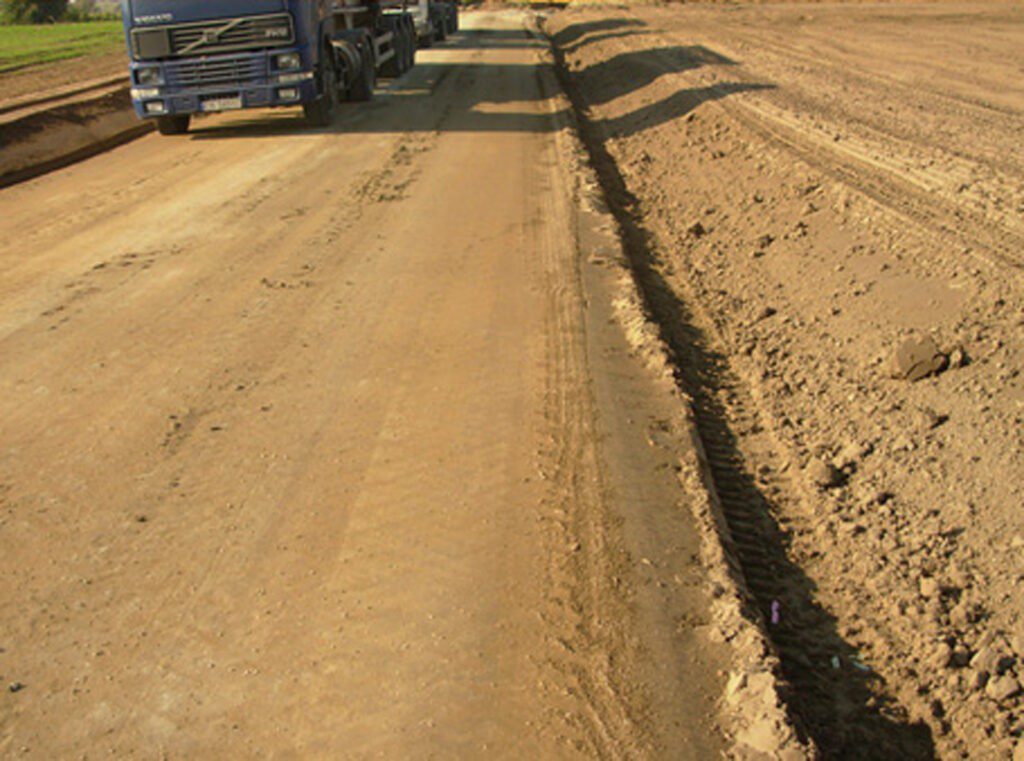 Дороги из грунтобетона Дороги из грунтобетона