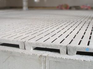 Щелевые полы и балки для щелевых полов