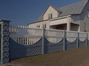 Декоративные Ж/Б заборы