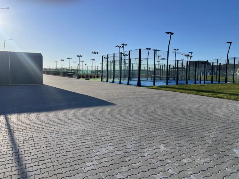 Благоустройство территории спортпарка в Холмогоровке